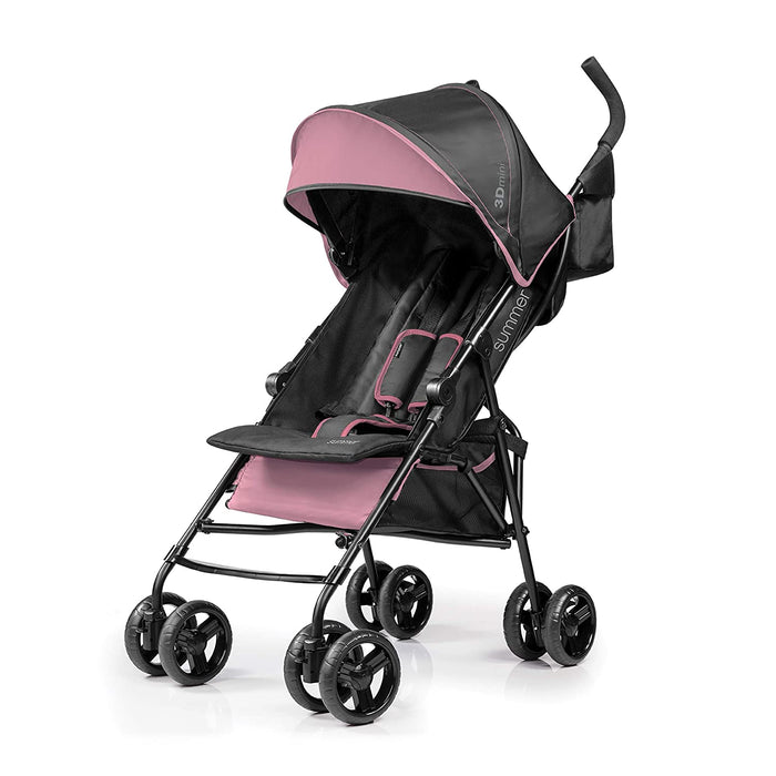 3Dmini® Convenience Stroller (Pink/Black) - Preggy Plus