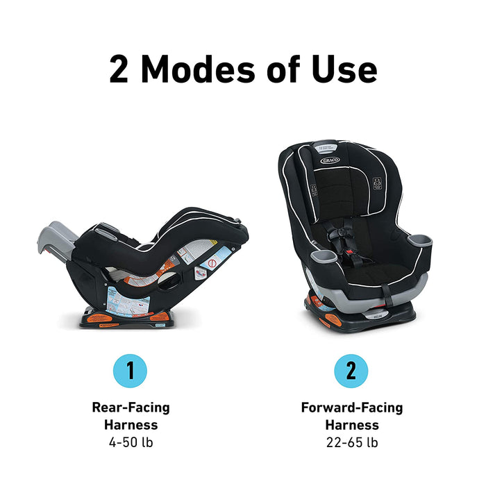 Graco Extend2Fit® Convertible Car Seat - Redmond - Preggy Plus