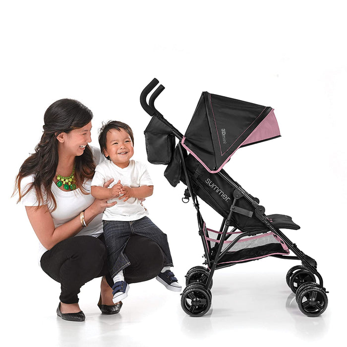 3Dmini® Convenience Stroller (Pink/Black) - Preggy Plus