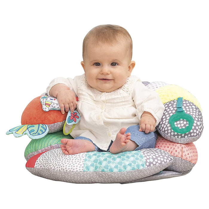 Infantino 2-in-1 Prop-a-Pillar Tummy Time & Seated Support, Multi - Preggy Plus