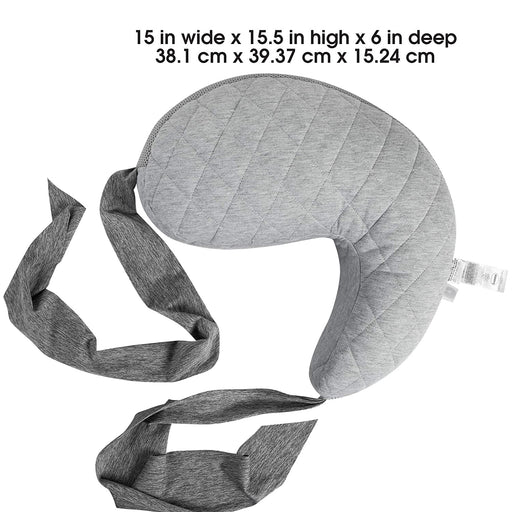 Boppy Anywhere™ Nursing Pillow - Soft Gray - Preggy Plus