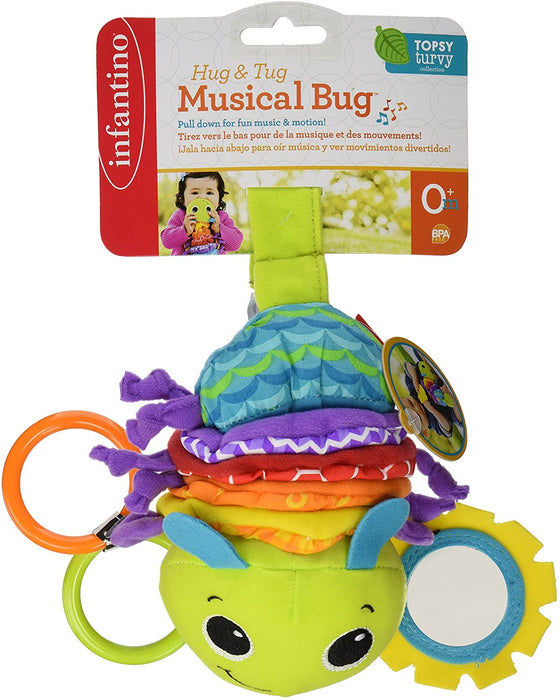 Infantino Hug and Tug Musical Bug - Preggy Plus