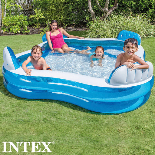 Intex Swim Center Family Lounge Pool with Seats - Preggy Plus