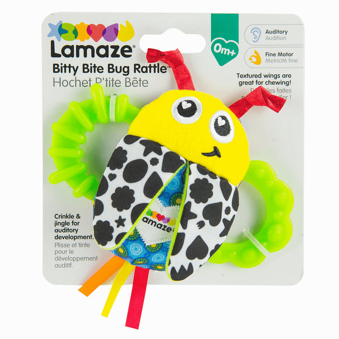 Lamaze Bitty Bite Bug Rattle (L27078BT) - Preggy Plus