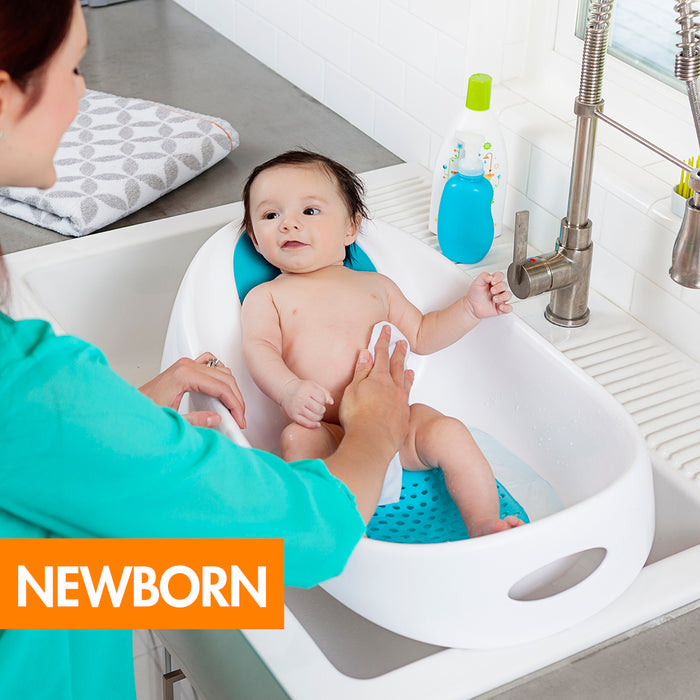 Boon Soak 3-Stage (Newborn to Toddler) Bathtub - Grey - Preggy Plus