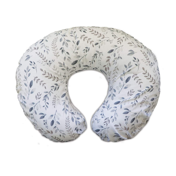 Boppy Nursing Pillow and Positioner - Grey Taupe Leaves - Preggy Plus