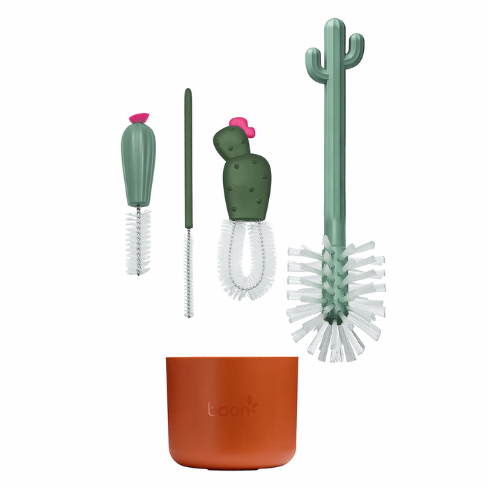 CACTI Bottle Cleaning Brush Set- Brown (B11402) - Preggy Plus