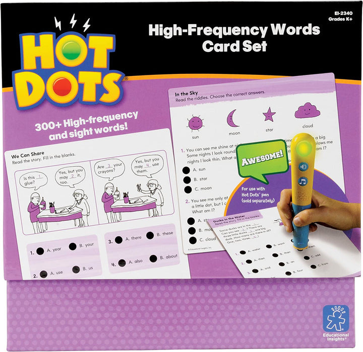 Educational Insights High-Frequency Word Set - Preggy Plus