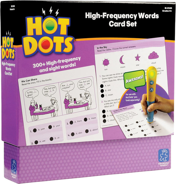 Educational Insights High-Frequency Word Set - Preggy Plus