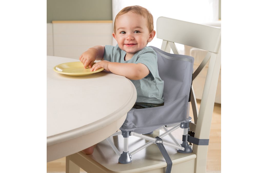 Summer Infant Pop n Sit Portable Booster - Gray - Preggy Plus