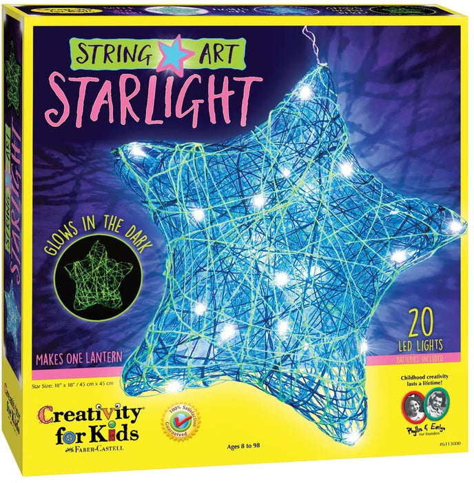 Creativity for Kids String DIY Art Star Light Craft Kit - Preggy Plus