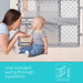 Summer Infant Indoor/Outdoor Multi-Function Walk-Thru Gate, GREY (33160) - Preggy Plus