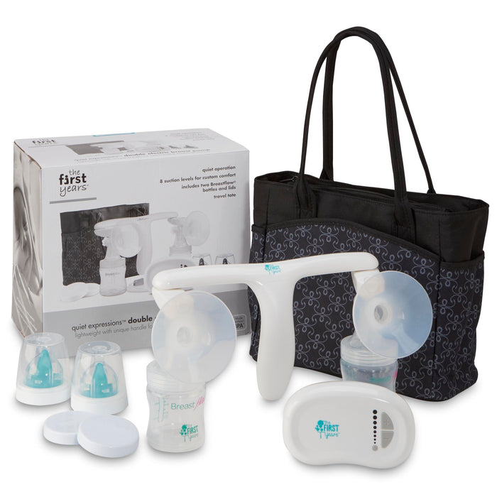 The First Years Quiet Expressions Double Breast Pump (Y6228A4) - Preggy Plus