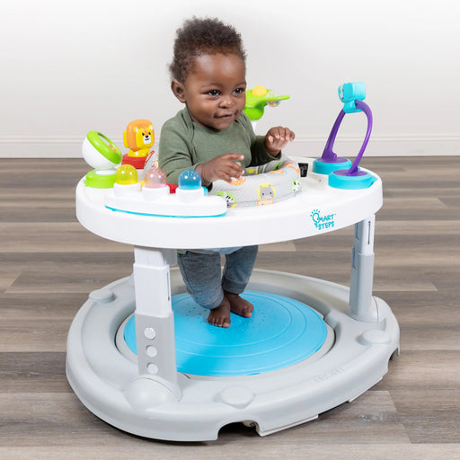 Baby Trend Smart Steps Bounce N’ Glide 3-in-1 Activity Center Walker - Safari Toss - Preggy Plus