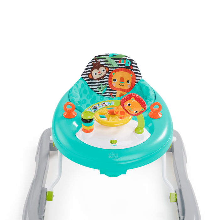 Bright Starts Zig Zag Zebra Baby Walker with Activity Station - Preggy Plus