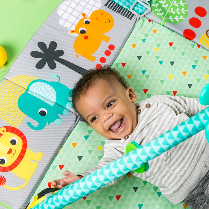 Bright Starts 5-in-1 Your Way Ball Play™ Activity Gym, Green - Preggy Plus