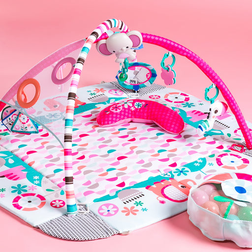 Bright Starts 5-in-1 Your Way Ball Play™ Activity Gym, Pink - Preggy Plus