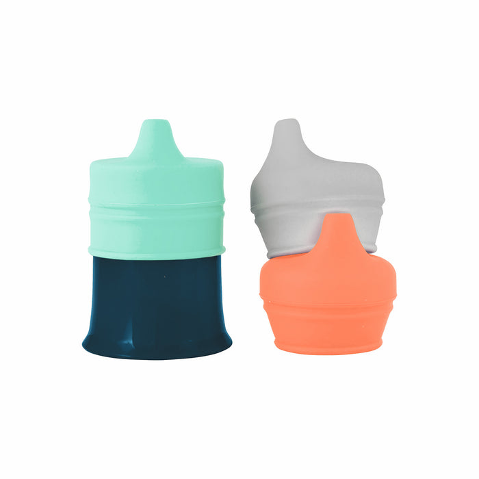 Boon Snug Spout Cup with 3 Sippy Lids- Mint (B11404A) - Preggy Plus