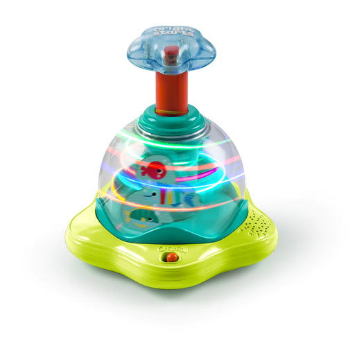 Bright Starts Press & Glow Spinner-Green (10042) - Preggy Plus