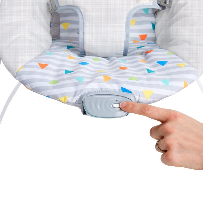 Bright Starts Safari Fun™ - Vibrating Bouncer (12204) - Preggy Plus