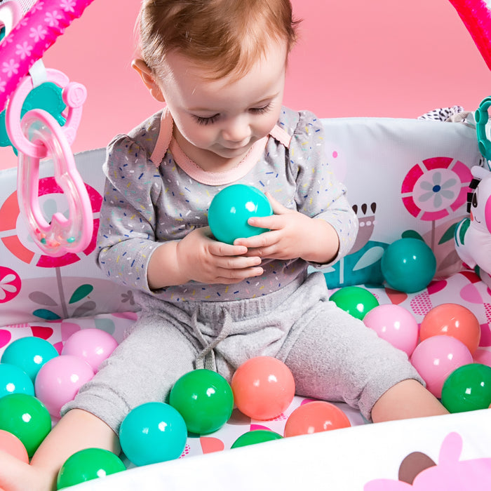 Bright Starts 5-in-1 Your Way Ball Play™ Activity Gym, Pink - Preggy Plus