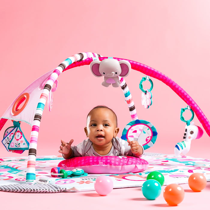 Bright Starts 5-in-1 Your Way Ball Play™ Activity Gym, Pink - Preggy Plus